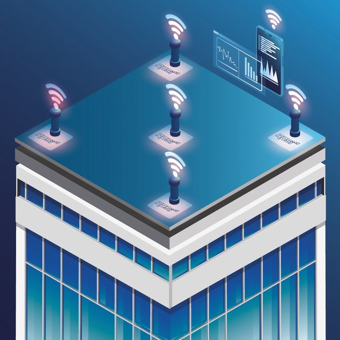 NIS Roof Monitoring| NIS Roof Management | R.O.S.I Digital Pro | Aktives Monitoring-System mit Alarm